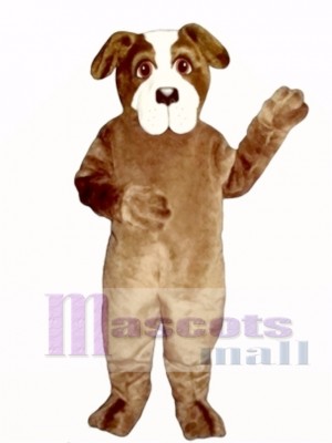 Cute St. Bernard Dog Mascot Costume