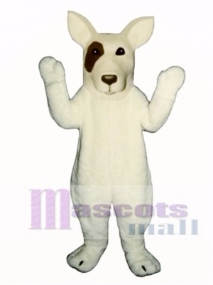 Cute Bull Terrier Dog Mascot Costume