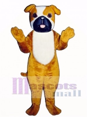 Cute Purvis Pooch Dog Mascot Costume