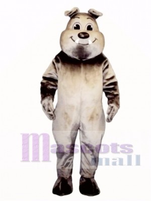 Cute Tuffy Bulldog Mascot Costume