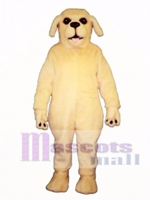 Cute Golden Lab Dog Mascot Costume