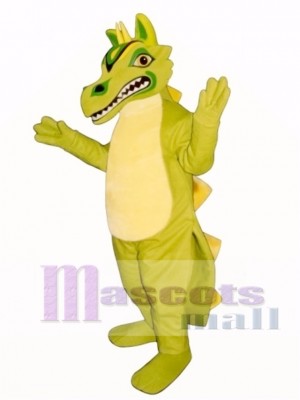 Green Oriental Dragon Mascot Costume