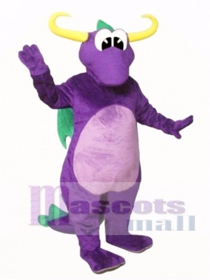 Horned Dragon Mascot Costume