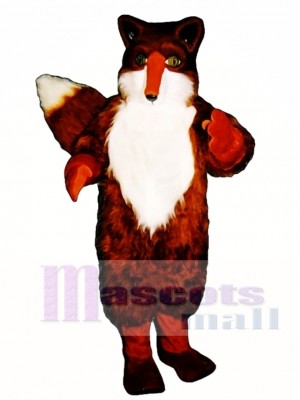 Cute Red Fox Mascot Costume