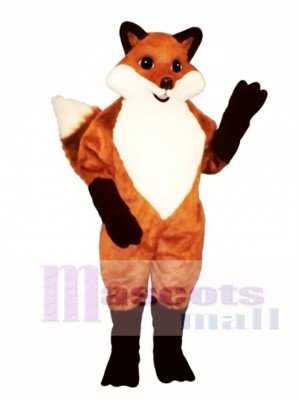 Cute English Fox Mascot Costume