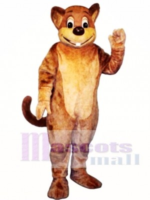 Morley Muskrat Mascot Costume