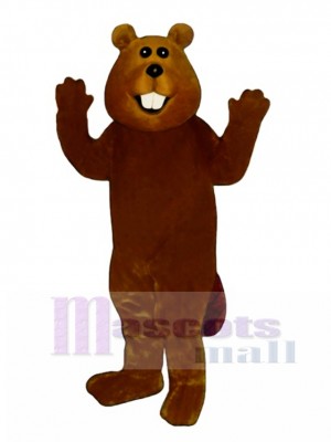 Charlie Beaver Mascot Costume