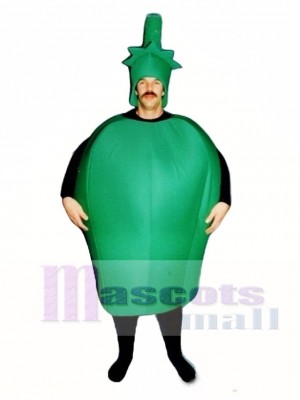 Green Pepper Mascot Costume
