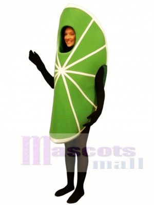 Lime Wedge Mascot Costume Fruit