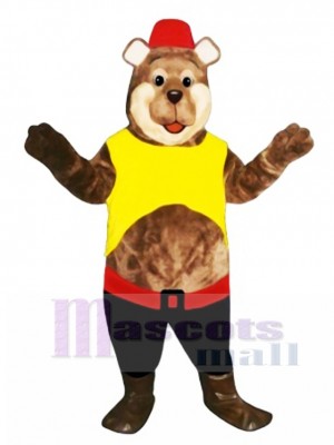 Good Ole Boy Bear Mascot Costume