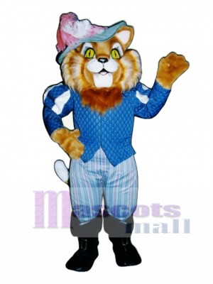Cute Sir Thomas Boots Cat Mascot Costume