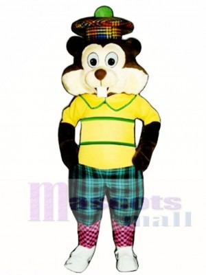 Golfing Gopher Mascot Costume