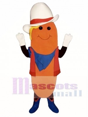 Western Corn Dog Mascot Costume