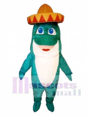 Cute Senor Fish Mascot Costume
