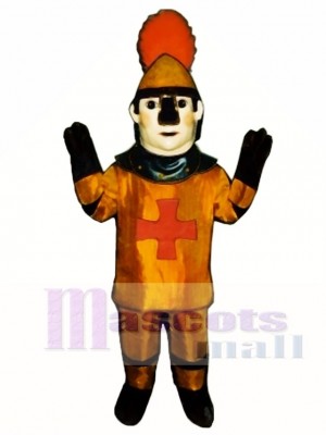 Golden Knight Mascot Costume