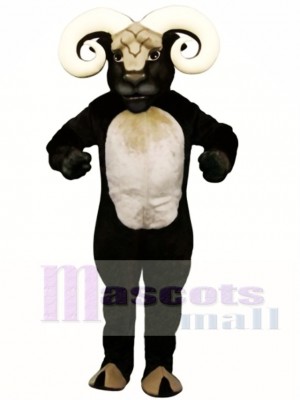 Cute Blocking Ram Mascot Costume Animal