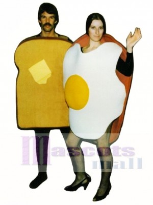 Toast Mascot Costume