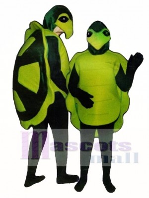 One Turtle Mascot Costume