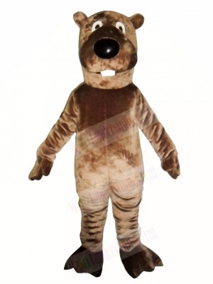 Brown Beaver Mascot Costumes Animal