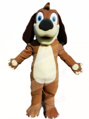 Brown Puppy Dog Mascot Costumes Animal 