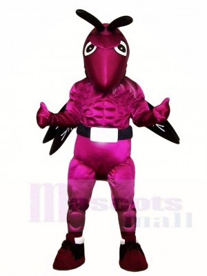 Purple Hornet Bee Mascot Costumes Insect