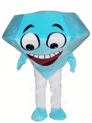 Blue Diamond Mascot Costumes Jewel