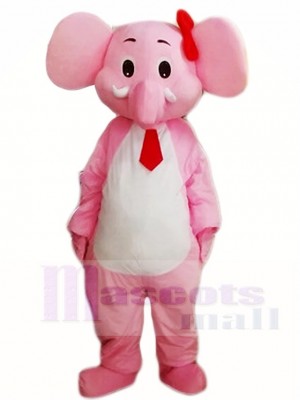 Pink Elephant Mascot Costumes Animal 