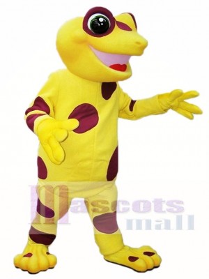 Yellow Frog Mascot Costumes 