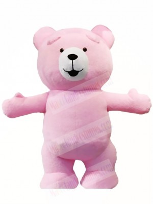 Pink Teddy Bear Mascot Costumes Animal