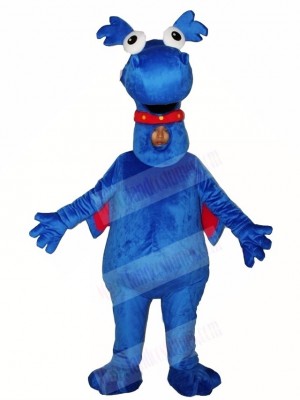 Blue Dragon Mascot Costumes Animal