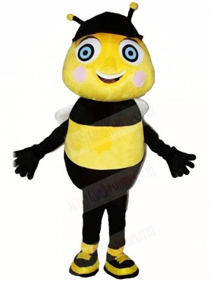 Black Hat Bee Mascot Costumes Insect 