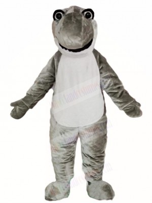 Cute Grey Shark Mascot Costumes Sea Ocean