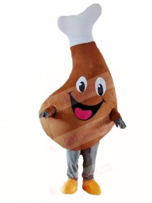 Yummy Chicken Leg Mascot Costumes Food  