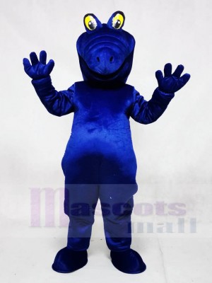 Royal Blue Albert Alligator Mascot Costumes Animal 