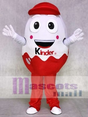 Kinder Egg Kinder Surprise Joy Easter Egg Mascot Costume