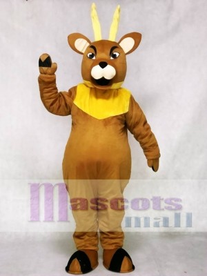 Cute Regal Elk Deer Mascot Costume