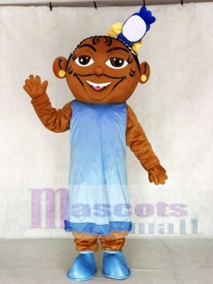 Music Girl DJ Girl Mascot Costume