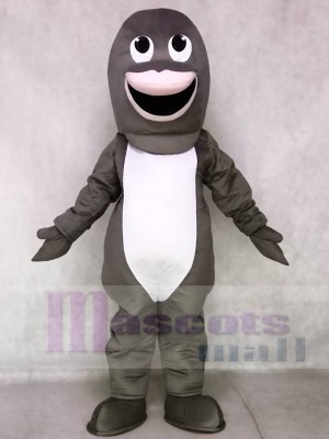 Cute Gray Shark Mascot Costumes Animal