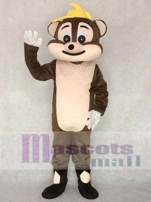 Brown Chipmunk Adult Mascot Costume Animal 