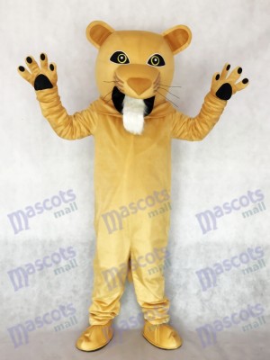 Fierce Cougar Mascot Costume