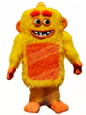 Yellow Max Monster Mascot Costumes People