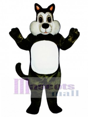 Cute Comic Cat Mascot Costume