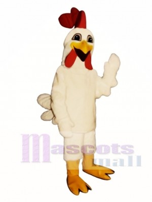 Cute Laughing Rooster Mascot Costume