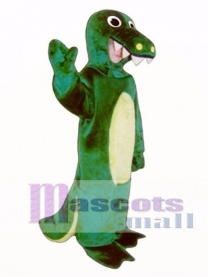 Cute Alligator Mascot Costume