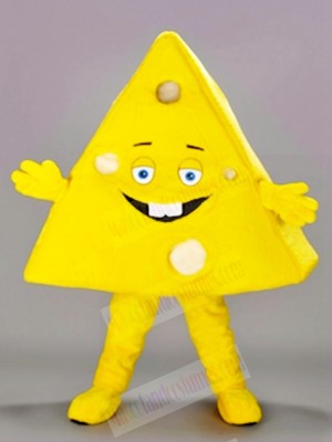 Triangle Shaped Sliced Cheese Mascot Costumes Food