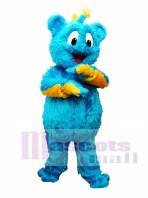 Blue Bear Mascot Costume Furry Mascot Costumes