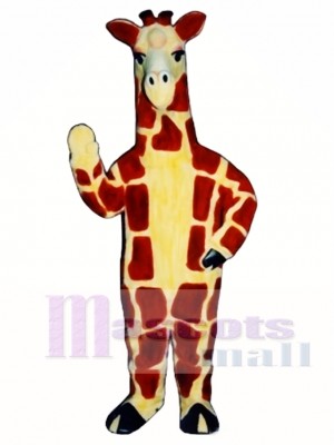 Realistic Giraffe Mascot Costume