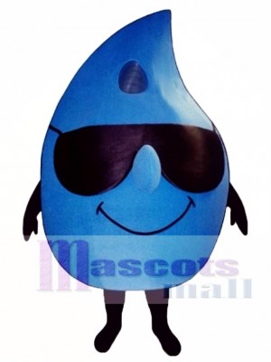 Drip with Shades Mascot Costume