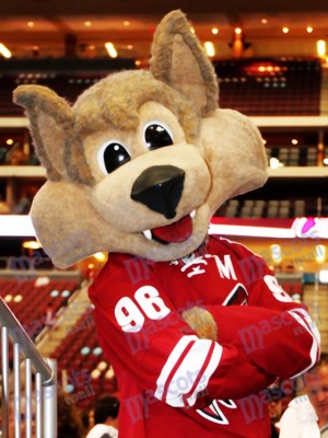 Arizona Coyotes Howler the Coyote Wolf Mascot Costume 