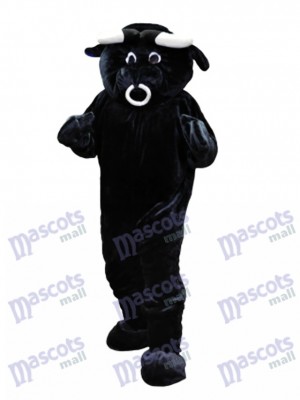 Black Bull Mascot Costume